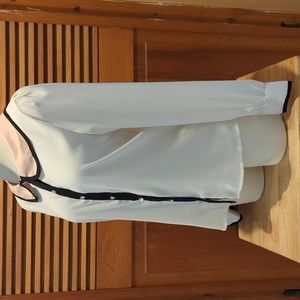 Peter Pan collar Holiday blouse